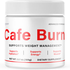 (1 Pack) Cafe Burn Powder Support For Weight Management & Fitness 30 Servings