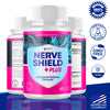 Image of (1 Pack) Nerve Shield Nootropic All Natural NerveShield Supplement 60 Capsules
