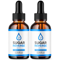 Sugar Reverse Advanced Glycogen Support Drops Advanced Formula Glyco Supplement (2 Pack)