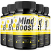 Image of (5 Pack) Mind Boost Nootropic All Natural Brain Supplement MindBoost 300 Capsule