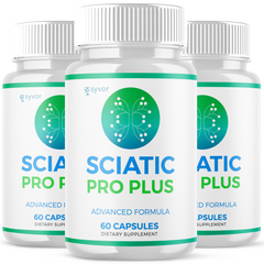 (3 Pack) Sciatic Pro Plus Advanced Nerve Health Support Supplement 180 Capsules