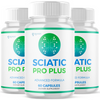 Image of (3 Pack) Sciatic Pro Plus Advanced Nerve Health Support Supplement 180 Capsules