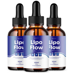 (3 Pack) Lipo Flow Drops Advanced Health & Fitness Vitamin LipoFlow 90 Serves