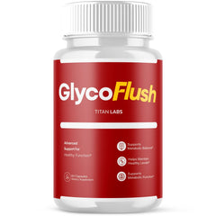 (1 Pack) GlycoFlush Advanced Blood Support Supplement Glyco Flush 60 Capsules
