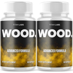 (2 Pack) Wood Pills Advanced Male Health Support Vitamin Supplement 120 Capsules