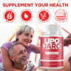 Image of Lipojaro Advanced Formula Supplement to Support Digestion & Fitness 300 Capsules