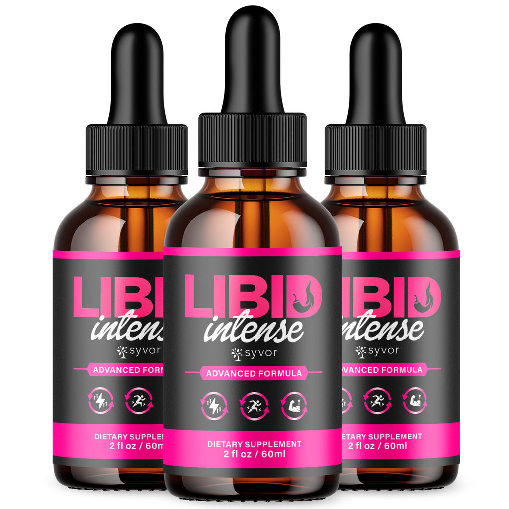 Labid 2 (3 Pack) Libid Intense Male Support Drops Advanced LibidIntense Vitamin ...
