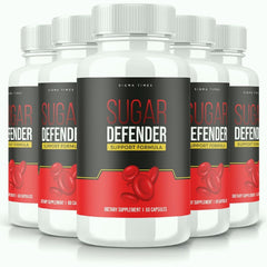 (5 Pack) Sugar Defender Pills to Support Healthy Blood Sugar Levels 300 Capsules