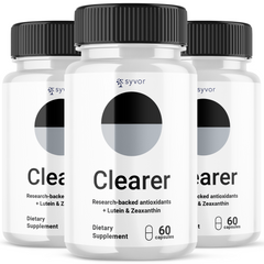 Clearer Vision Support Pills Advanced Formula Eye Health Supplement (3 Pack - 180 Capsules)