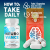 Image of (3 Pack) Neuro Vance Nootropic Formula Brain Supplement NeuroVance 180 Capsules