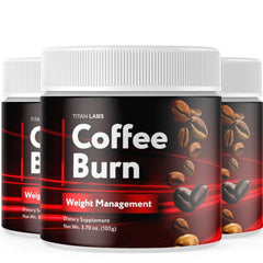 (3 Pack) Coffee Burn Powder Weight Management Supplement CoffeeBurn 90 Servings