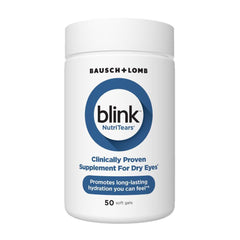 Blink NutriTears Hydrating Supplement for Dry Eyes - 50ct Softgels
