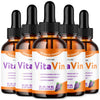 Image of (5 Pack) Vita Vin Male Support Drops Advanced VitaVin Supplement 150 Servings