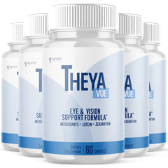 (5 Pack) Theya Vue Advanced Eye Vision Support Supplement TheyaVue 300 Capsules