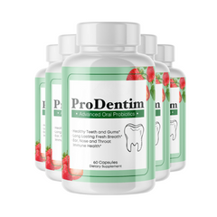 Prodentim for Gums and Teeth Health Prodentim Dental Formula 5 Pack - 300 Capsules