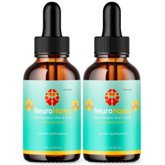 (2 Pack) Neuro Honey Nootropic Brain Health Support Drops NeuroHoney 60 Serves