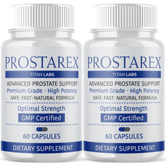 (2 Pack) Prostarex Prostate & Bladder Support Supplement Prosta Rex 120 Capsules