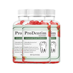 Prodentim Gummies Dental Supplement for Teeth and Gums (3 Pack - 180 Gummies)