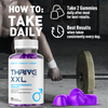 Image of (3 Pack) Thrive XXL Male Gummys Advanced Formula ThriveXXL Vitamin 180 Gummies