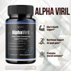 Image of (5 Pack) Alpha Viril Advanced Male Pills AlphaViril Formula Supplement 300 Caps