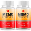 Image of (2 Pack) Memo Forever Nootropic Natural Brain Supplement MemoForever 120 Capsule