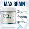 Image of (5 Pack) Max Brain Powder Natural Brain Support Supplement MaxBrain 150 Servings
