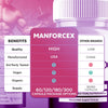 Image of (3 Pack) Manforcex Advanced Male Pills Man Force X Vitamin Supplement 180 Capsule