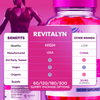 Image of Revitalyn Keto ACV Gummies 1000MG Advanced Formula Vitamin (3 Pack-180 Gummies)