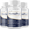 Image of (3 Pack) MemoPryl Nootropic All Natural Brain Supplement Memo Pryl 180 Capsules