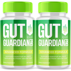 Gut Guardian Pro Probiotic Supplement Pills (2 Pack - 120 Capsules)