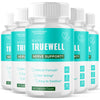 Image of (5 Pack) Truewell Nootropic Natural Super Nerve Supplement True Well 300 Capsule