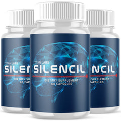 (3 Pack) Silencil Supplement Pills 180 Capsules
