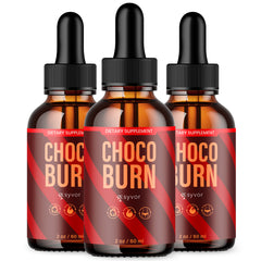 (3 Pack) Choco Burn Drops Advanced Health & Fitness Formula ChocoBurn 90 Serves