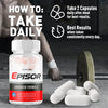 Image of (3 Pack) Episor Advanced Male Health Support Vitamin Supplement 180 Capsules