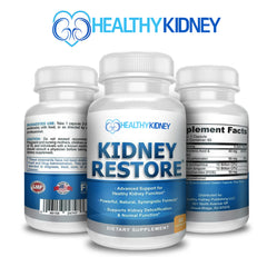 Kidney Restore Healthy Support Detox Supplement - 60 Count