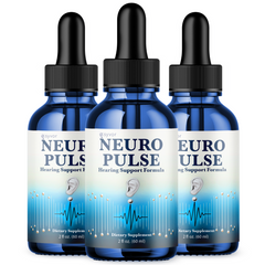 Neuro Pulse Ear Drops Supplement for Tinnitus Support, Ear Relief & Comfort 2oz (3 Pack)