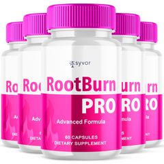 RootBurn Pro Supplement Pills (5 Pack - 300 Capsules)