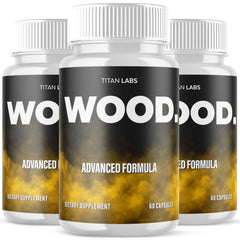 (3 Pack) Wood Pills Advanced Male Health Support Vitamin Supplement 180 Capsules