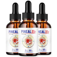 (3 Pack) Pineal 10X Nootropic Natural Brain Max Supplement Pineal10X 180 Capsule