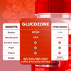 Image of GlucoZone Blood Optimizer, Gluco Zone Glycogen Formula Supplement 120 Capsules