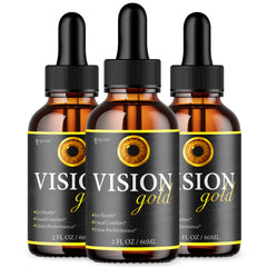(3 Pack) Vision Gold Drops Support Healthy Vision and Eyes VisionGold 90 Serves