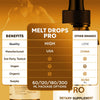 Image of (1 Pack) Melt Drops Pro Natural Health & Fitness Formula MeltDrops 30 Servings