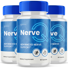 Nerve Q Advanced Nerve Support Max Formula Nerve Q Vitamin (3 Pack-180 Capsules)