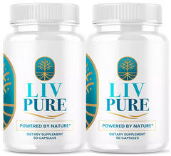 (2 Pack) Liv Pure - LivPure Dietary Supplement Pills Advanced Formula - Supports Healthy Liver Function - 120 Capsules