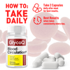 Image of (3 Pack) GlycoQ Blood Pills Advanced Support Glyco Q Fomula 180 Capsules