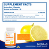Image of BergaMet Citrus Bergamot Mega+O Heart Cholesterol Supplement 120 Capsules 1/26