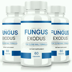 (3 Pack) Fungus Exodus Supplement Pills to Combat Toenail Fungus and Restore Nail Health 180 Capsules