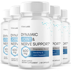 (5 Pack) Dynamic Joint and Nerve Support Advanced Formula Supplement 300 Capsules