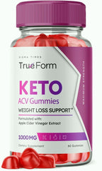 (1 Bottle) True Form Keto 60 Gummies