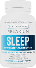 Relaxium Sleep Supplement Pills 60 Capsules